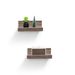 Floating Shelves 10.04" Wall Mounted Wood Shelves For Bathroom, Bedroom, Living Room, Kitchen, Hanging Shelf For Books/Storage/Decor With Invisible Brackets, Maple_maomaolike.com