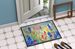 Texas Bluebonnets In Watercolor Doormat Front Door Mat Indoor Outdoor Rugs For Entryway, Non Slip Washable Low Pile, 24H X 36W_maomaolike.com