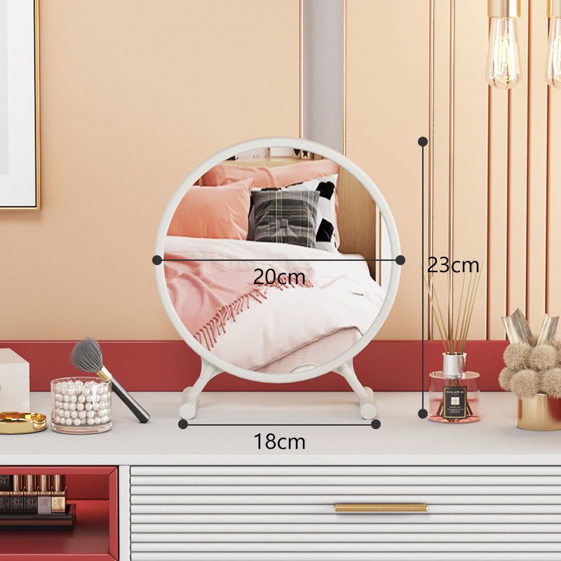 Large Desktop Makeup With LED For Dormitory Students, Ins Style Dressing Table, Bedroom Internet Celebrity Fill Light_maomaolike.com