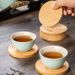 New Minimalist Design Wooden Cup Mat For Household_maomaolike.com