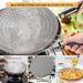 Splash Guard For Frying Pan - Silicone Grease Splatter Screen For Frying Pan Stove Top, Heat Resistant Multi-Use Frying Pan Splash Guard To Stop Hot Oil Splatter_maomaolike.com