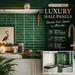 Luxury Green Tile Wall Panels – Peel And Stick Waterproof Self-Adhesive Backsplash For Kitchen & Bathroom_maomaolike.com