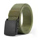 HOT Genuine Tactical Quick Release Outdoor Military Soft Real Nylon Sports Accessories Men And Women Black Belt_maomaolike.com