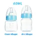 60ML Portable Safe PP Plastic Mini Baby Kids Nursing Care BPA Free Infant Milk Fruit Juice Feeding Bottle_maomaolike.com
