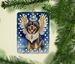 Tibetan Mastiff My Angel Porcelain Ornament Christmas Tree Hanging Decorations For Home Christmas Holiday, Rectangle, Gift, Multicolor_maomaolike.com