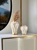 Ceramic Nordic Light Luxury Style Crack Vase Suitable For Living Room Tabletop, Fresh Flowers, Dried Flowers, Atmosphere Decoration, Ornament_maomaolike.com