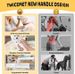 Dog Dryer,4 In 1 Dog Hair Dryer With Smart Handle, 90m/s High Velocity Negative Ion Dog Blow Dryer, Adjustable Airflow Speed And Temperature Pet Dryer For Dog Cat_maomaolike.com
