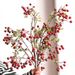 In Stock Fortune Fruit Home Indoor Dining Table Holly Berries Acacia Beans Decorative Artificial Flowers Red Fruits_maomaolike.com