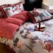 1 Ink-Dyed American Light Luxury High-End Oil Painting Style All-Cotton Digital Print Four-Piece Set Pure Cotton Duvet Cover Bed S_maomaolike.com