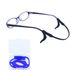 Unisex Children's eyewear rope foot cover elastic silicone non-slip set fixed behind the ears anti-drop earhook ear hanging sports headband_maomaolike.com