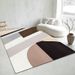Living Room Rug,Large Rug,Oversized, Gold Leaves Design,Bedroom Rug,Soft And Thick, Machine Washable, Thickened Rug, Bedside Rug,Decorative Indoor Rug_maomaolike.com