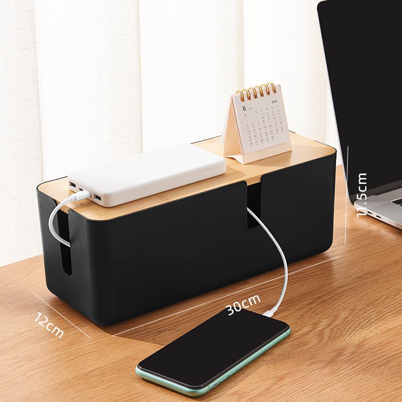 Socket Storage Box Socket Board Power Cord Data Cable Charger Wire Storage Artifact Desktop Hub_maomaolike.com