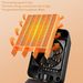IAGREEA Portable Space Heater, Mini Fast Heater With Rotating Angle, Safe And Quiet, Suitable For Office Desktop Indoor Use (Black)_maomaolike.com