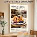 French Crêpes Painting Poster, Vintage Parisian Café Style Illustrated Poster, Appetizing Berry-topped Crêpes Design, Ideal For Kitchen And Dining_maomaolike.com