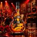 Slash Guitar Shaped Decanter, Guns N' Roses Themed Liquor Bottle, Tennessee Whiskey Collectible Barware For Rock Fans_maomaolike.com