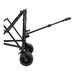 Collapsible Foldable Extended Wagon,480lbs Weight Capacity, Heavy Duty Folding Utility Garden Cart With Big All-Terrain Beach Wheels & Drink Holders,Side Pocket And Brakes, Black_maomaolike.com