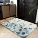 Living Room Rug Large Size Gorgeous Gold Frame Design Bedroom Rug Plush Thickened Machine Washable Thickened Underlay Interior Decorative Rug_maomaolike.com