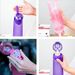 LUSQI Water Bottle 7Pcs Flavor Pods Portable Transparent With Straw Leak Proof Suitable For Outdoor Sports_maomaolike.com