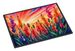 Gladiolus In Color Doormat Front Door Mat Indoor Outdoor Rugs For Entryway, Non Slip Washable Low Pile, 24H X 36W_maomaolike.com