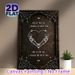 Gothic Skeleton Love Painting Poster, Vintage Dark Gothic Style Poster, Romantic Skeleton Heart With Quote & Spider Web Design, Ideal For Bedroom And_maomaolike.com