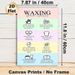 Waxing Aftercare Instructions Painting Poster, Pastel-colored Minimalist Graphic Poster, Clear Waxing Aftercare Guidance, Ideal For Beauty Salons And_maomaolike.com