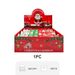 Christmas Decor Essentials - 2.5cmX3m Mixed Ribbon Rolls 24pcs_maomaolike.com