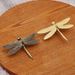 Brass Dragonfly Wings Detachable Retro Fashion Gold Accessories Desktop Decoration Metal Ornaments Crafts_maomaolike.com