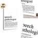 Speech Pathologist Definition Painting Poster, Minimalist Typographic Text Poster, Meaningful Tribute To Speech Professionals, Ideal For Clinic And_maomaolike.com