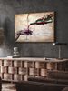 Modern Style, Gentleman Enjoying Red Wine, Home Décor Painting, Wall Art Poster, Living Room Sofa Backdrop Artwork, Art Exhibition Piece_maomaolike.com