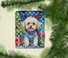 Maltipoo Christmas Reindeer Porcelain Ornament Christmas Tree Hanging Decorations For Home Christmas Holiday, Rectangle, Gift, Multicolor_maomaolike.com