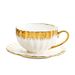 Coffee Cup Gold Ceramic Tea Cup Light Luxury Home English Afternoon Tea Set High Value Exquisite Cup And Saucer Set_maomaolike.com