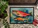Salmon Doormat Front Door Mat Indoor Outdoor Rugs For Entryway, Non Slip Washable Low Pile, 24H X 36W_maomaolike.com
