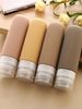 4pcs Leak Proof Squeezable Silicone Size ConTravel For Toiletries, Tsa Approved 3oz Portable Travel Bottles_maomaolike.com