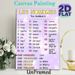 French Numbers Painting Poster, Pastel-hued Bilingual Number Reference Poster, Assists With French Number Learning, Ideal For Study Spaces And_maomaolike.com