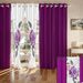 9 Piece Soft All-Season Washed Microfiber Cover Set , Queen/King/Calking Bedding Set With Pillowcases,Bedspread Print Curtains & Solid Curtains,Print, Moisture-Wicking, Soft ,Cooling, Easy Care_maomaolike.com