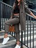 Women's Clothing new fashion casual hooded fleece sweatshirt jacket two piece set for women_maomaolike.com