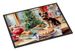 Yorkshire Terrier Yorkie Christmas Cookies Doormat Front Door Mat Indoor Outdoor Rugs For Entryway, Non Slip Washable Low Pile, 24H X 36W_maomaolike.com