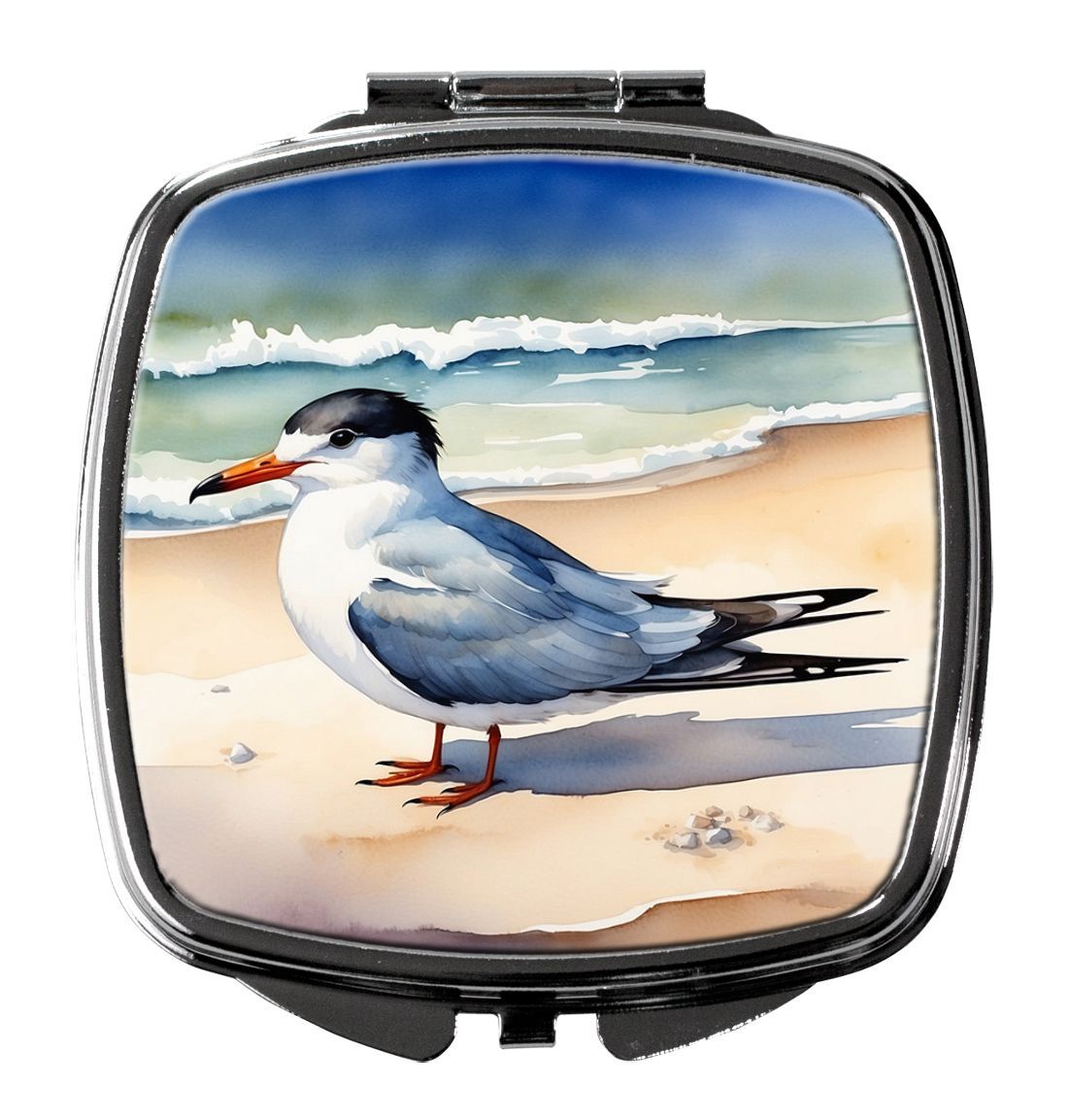 Tern Resting Compact Mirror Decorative Travel Makeup Mirror For Women Girls Gifts Pocket Makeup Mirror Folding Handheld_maomaolike.com