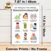 Emotion Regulation Painting Poster, Cute Cartoon-style Calming Strategies Poster, Practical Mood-soothing Tips Suitable For Therapy Rooms, Home Spaces_maomaolike.com
