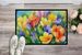 Freesias In Watercolor Doormat Front Door Mat Indoor Outdoor Rugs For Entryway, Non Slip Washable Low Pile, 24H X 36W_maomaolike.com