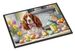 Decorating Easter Welsh Springer Spaniel Doormat Front Door Mat Indoor Outdoor Rugs For Entryway, Non Slip Washable Low Pile, 24H X 36W_maomaolike.com
