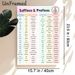 Suffixes & Prefixes English Grammar Painting Poster, Clear-structured Color-coded Grammar Guide Poster, Practical Vocabulary Learning Reference Ideal_maomaolike.com
