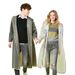 Raincoat Eva Transparent Fashion Hemming Long Outdoor Hiking Mountaineering Travel Adult Raincoat_maomaolike.com