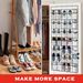 24 Grid Door Hanging Bag Storage Bag Storage Bag Shoes Storage Bag Multi-Layer Grid Storage Hanging Bag_maomaolike.com