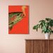 A Decorative Salmon Painting Blending Pop Art Style With Absurd Humour, A Quintessential Expression Of Whimsical Aesthetics And Ironic Art_maomaolike.com
