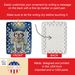 English Bulldog My Angel Porcelain Ornament Christmas Tree Hanging Decorations For Home Christmas Holiday, Rectangle, Gift, Multicolor_maomaolike.com