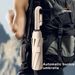 Portable Large Automatic Umbrella With Buckle For Both Sunny And Rainy Day, Casual Durable Compact Umbrella For Men's & Women's Outdoor Activities_maomaolike.com