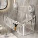 Suction Cup Storage Rack For Toilet, Bathroom, Washbasin, Shower Gel, No-drill Comb, Wall-mounted Storage Box_maomaolike.com