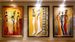African Ethnic-inspired Abstract Decorative Painting African Woman In A Skirt Living Room Sofa Backdrop Artwork Art Exhibition Piece_maomaolike.com