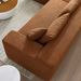 104.33" Sponge Sectional Sofa Couch For Living Room, L Shaped Modern Lamb Modular High Density Sponge Floor Sofa, Sherpa Fabric Sofa Couch With Chaise Lounge & Pillows, Upholstered Corner Cloud Couch_maomaolike.com